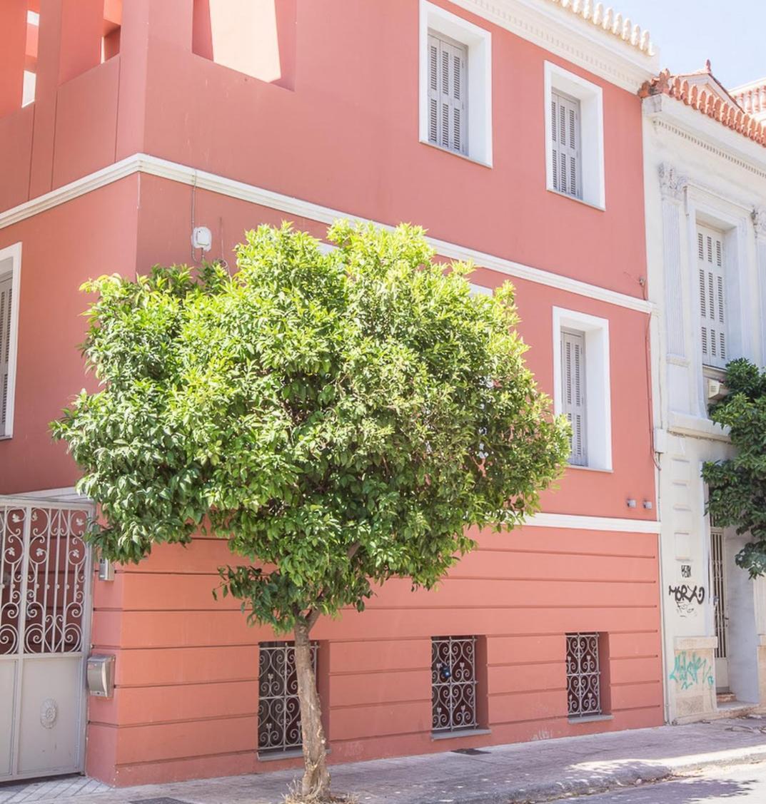 Хостел Pink Mango Афины Экстерьер фото